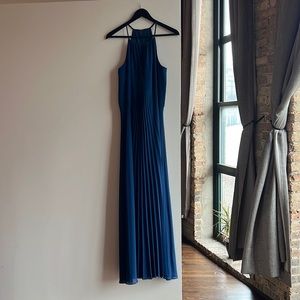 BCBG Generation Marine Blue Maxi Dress